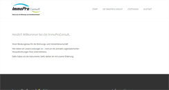 Desktop Screenshot of immoproconsult.de
